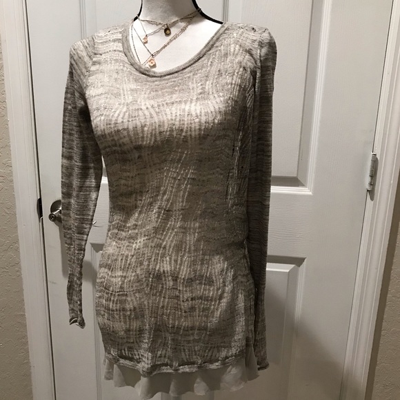 Simply Vera Wang Bundle Tops Scoop Neck Long Sleeves Size Small - Picture 8 of 13
